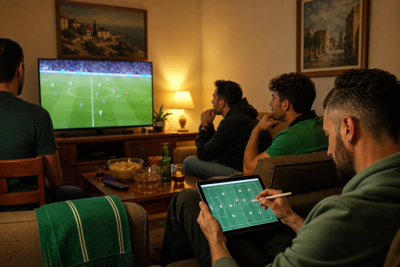 Aficionados siguiendo La Liga y preparando alineacion fantasy